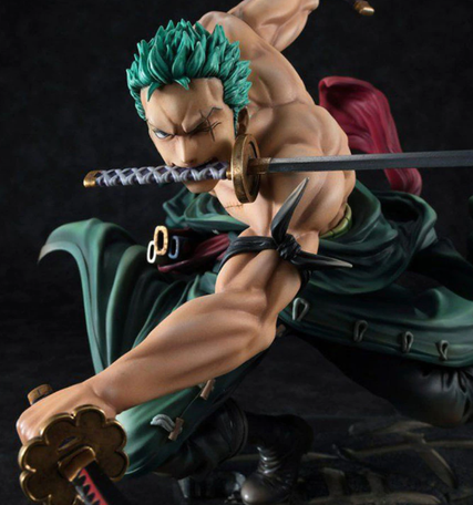 Roronoa Zoro Santoryu Ogi: Rokudo no Tsuji Action Figure