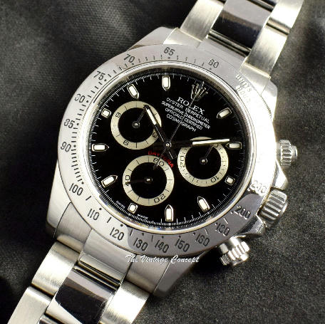 Rolex Daytona Cosmograph Black Dial 116520 w/ Bracelet from 2008 116520_C03459