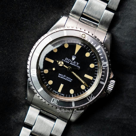 Rolex Submariner Matte Dial w/ Bracelet from 1968 5513_C03860