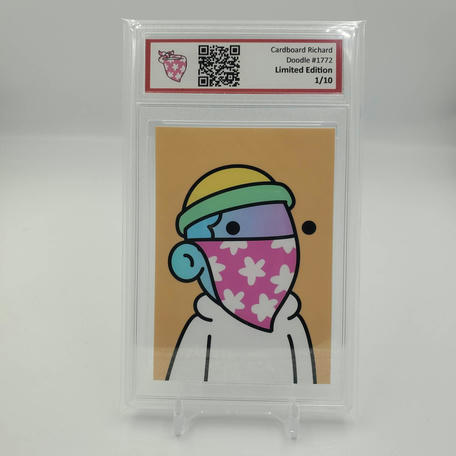 Autographed Cardboard Richard Cards (Limited out of 10)