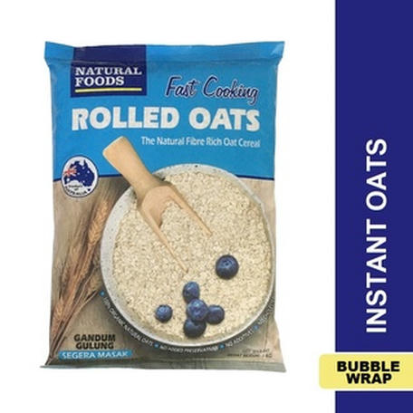 Natural Foods Instant Rolled Oats 1kg