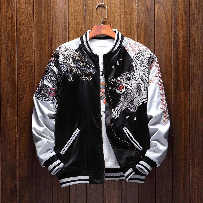 Four Legendary Creatures Sukajan Souvenir Jacket