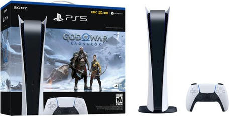 Playstation - 5 Digital Edition – God of War Ragnarök Bundle