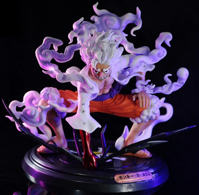 ALL FOR ONE | Monkey D Luffy Gear 5 Anime Figure Sun God Nikka 20cm ...