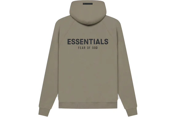 Fear of God Essentials Pull-Over Hoodie (Taupe SS21)