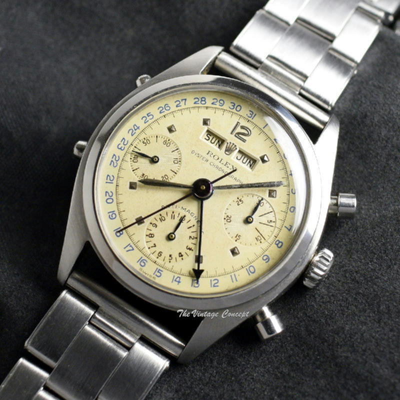 Rolex triple date sale