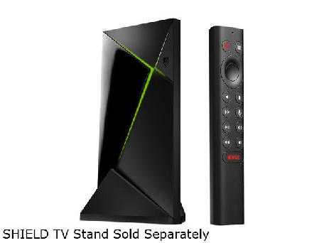 NVIDIA SHIELD Android TV Pro - 4K HDR Streaming Media Player - High Performance, Dolby Vision, 3GB RAM, 2 x USB, Google Assistant Built-In, Works with Alexa (945-12897-2500-101)