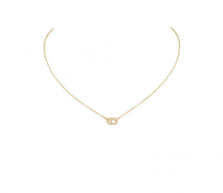 CELESTE small pendant necklace in yellow gold