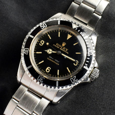 Rolex Submariner Gilt "Explorer" Dial 5513 w/ Bracelet from 1964 5513_C03610