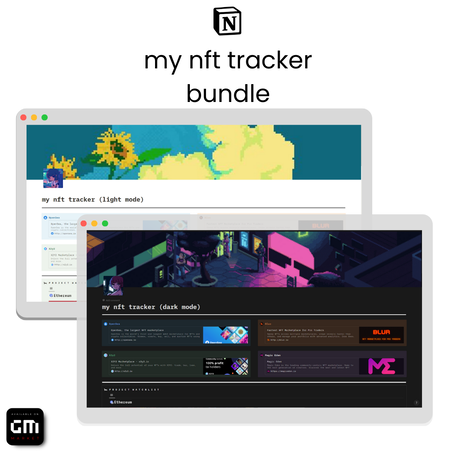 Notion my nft tracker bundle