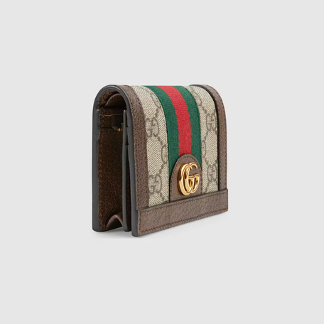 100% Brand new Ophidia GG card case wallet