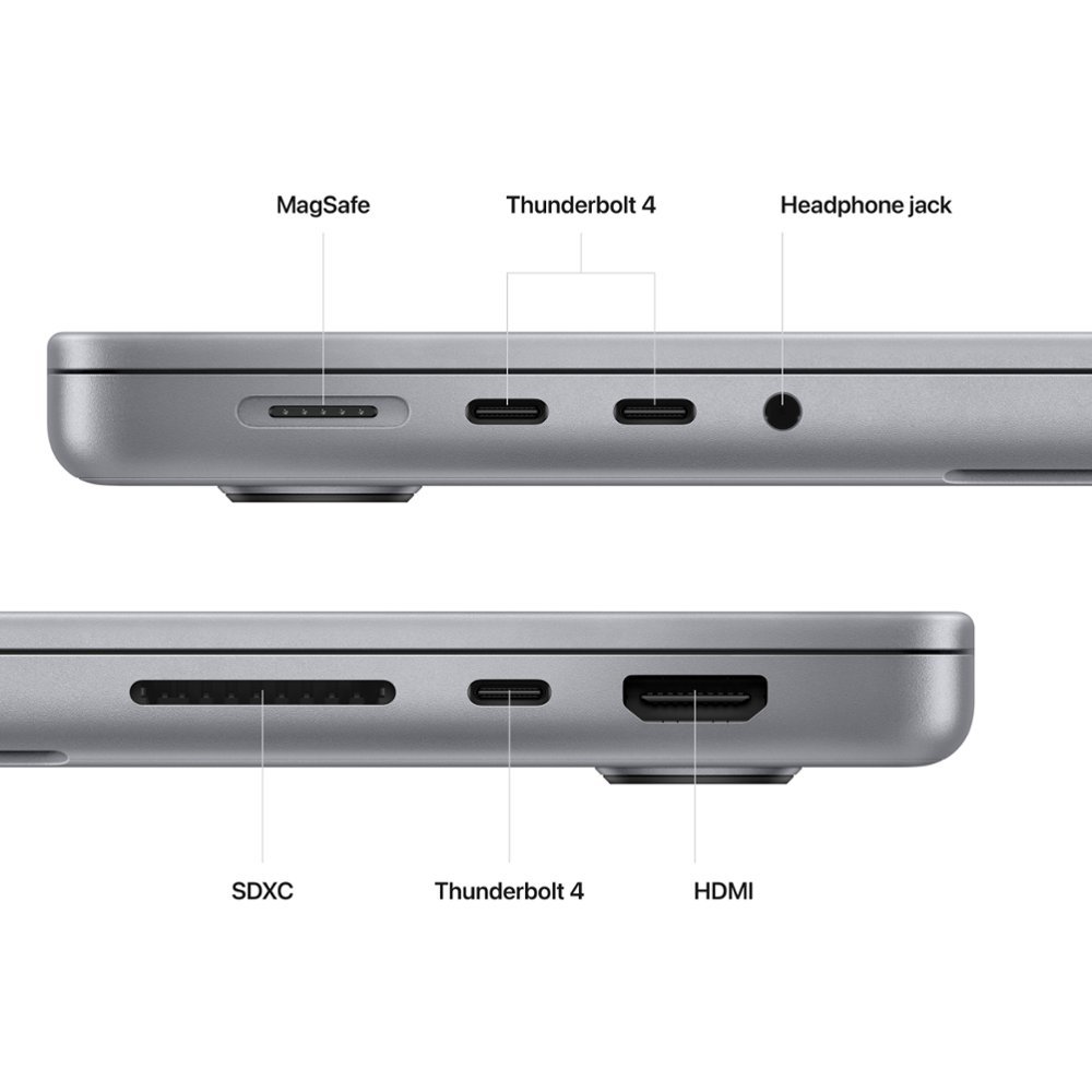 Apple - MacBook Pro 14 - Laptop M2 Pro chip 16GB Memory 512GB SSD Latest Model Space Gray
