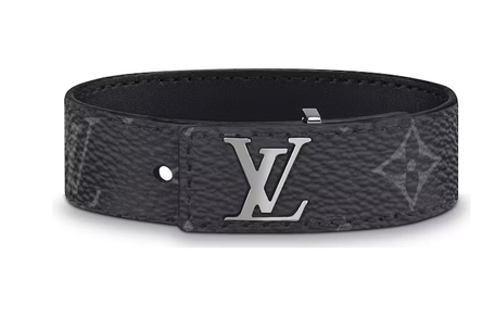 Louis Vuitton LV Slim Bracelet Monogram Eclipse Black