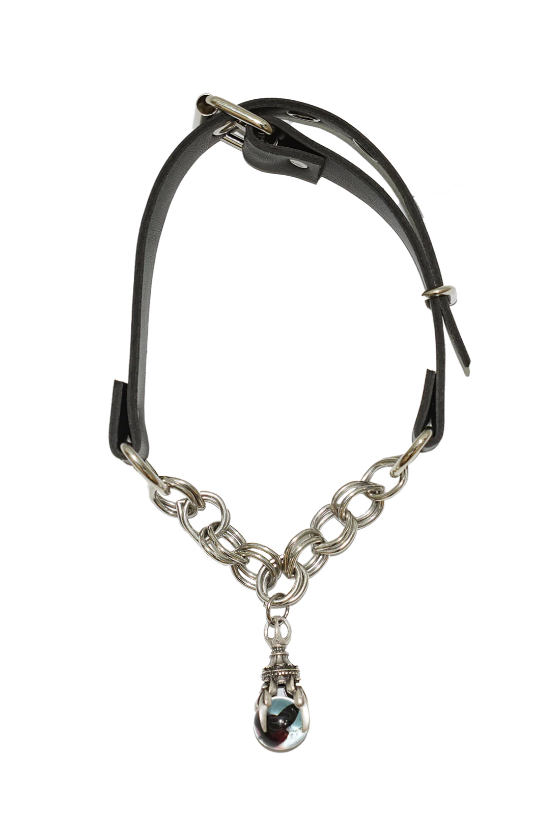 GLASS ORB CHOKER