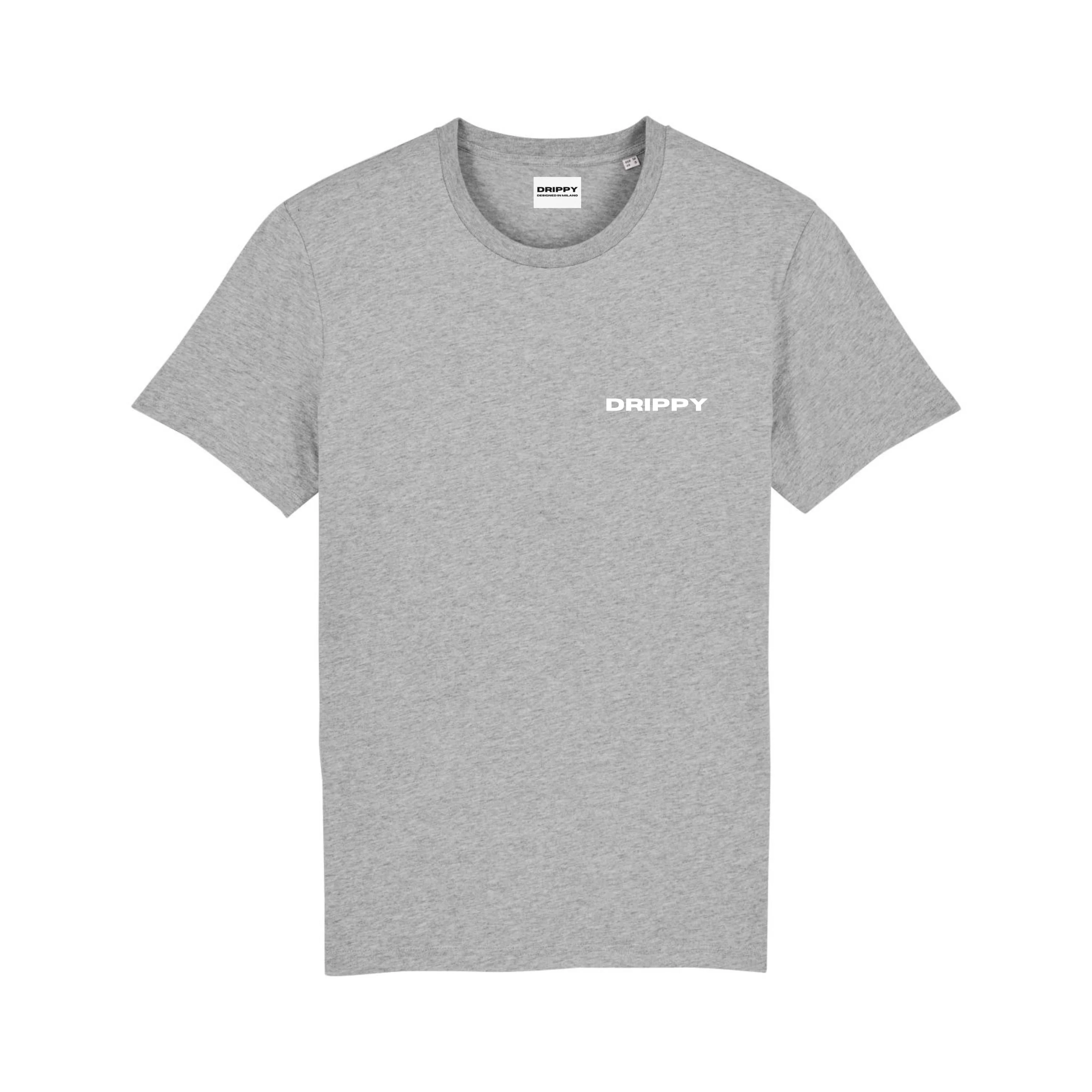 Front Drippy T-shirt (Heather Grey)