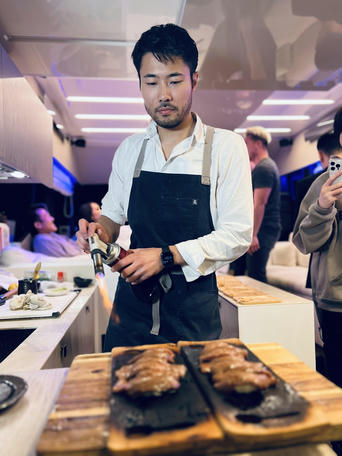 (SF) Luxurious Omakase Yacht Experience with Chef Daiji