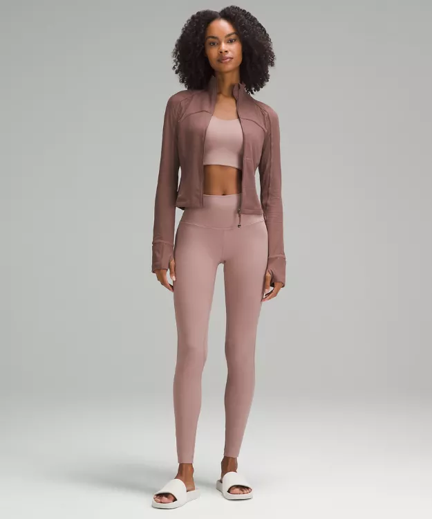 lululemon Cropped Define Jacket Ribbed Nulu