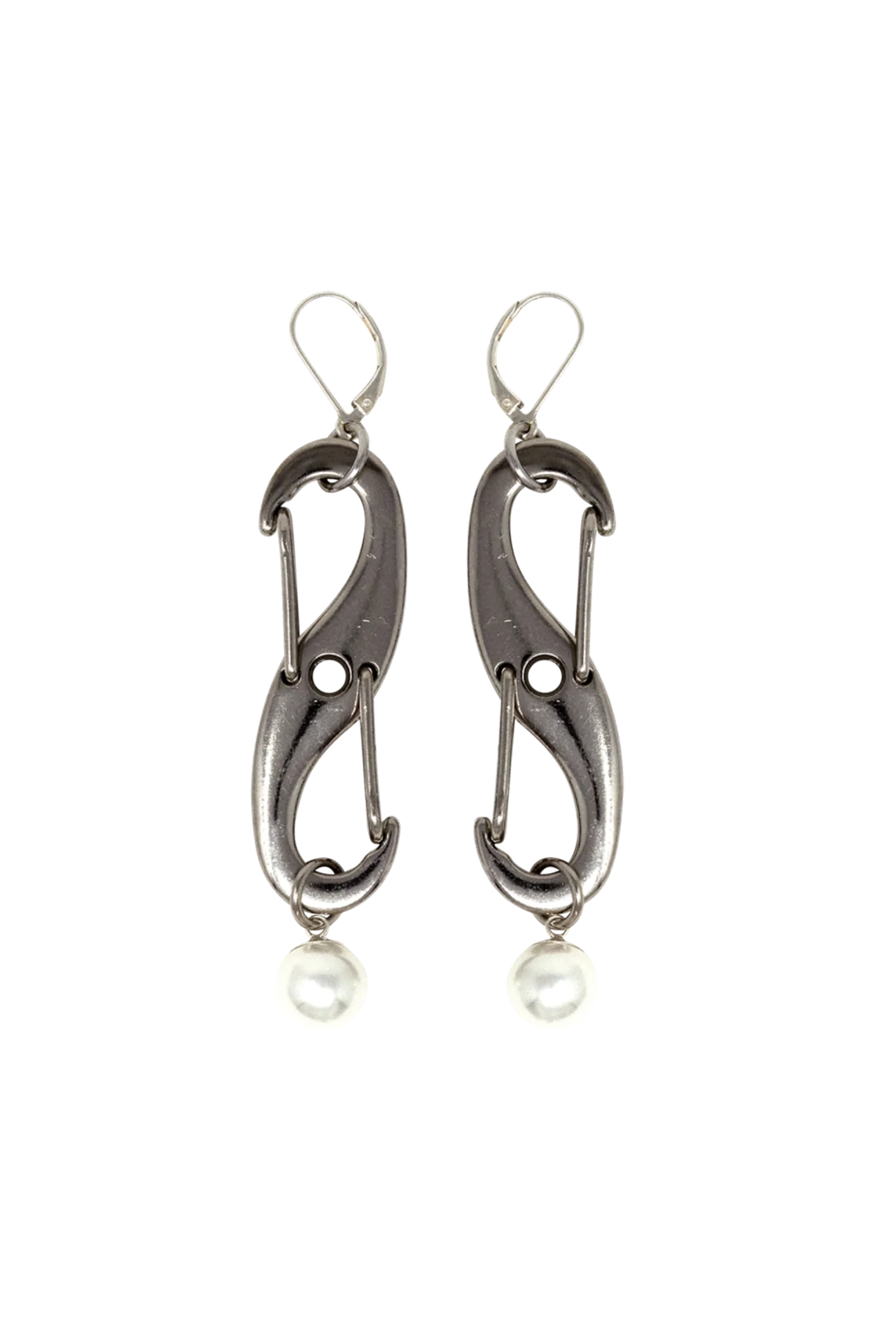 INFINITY PEARL EARRINGS