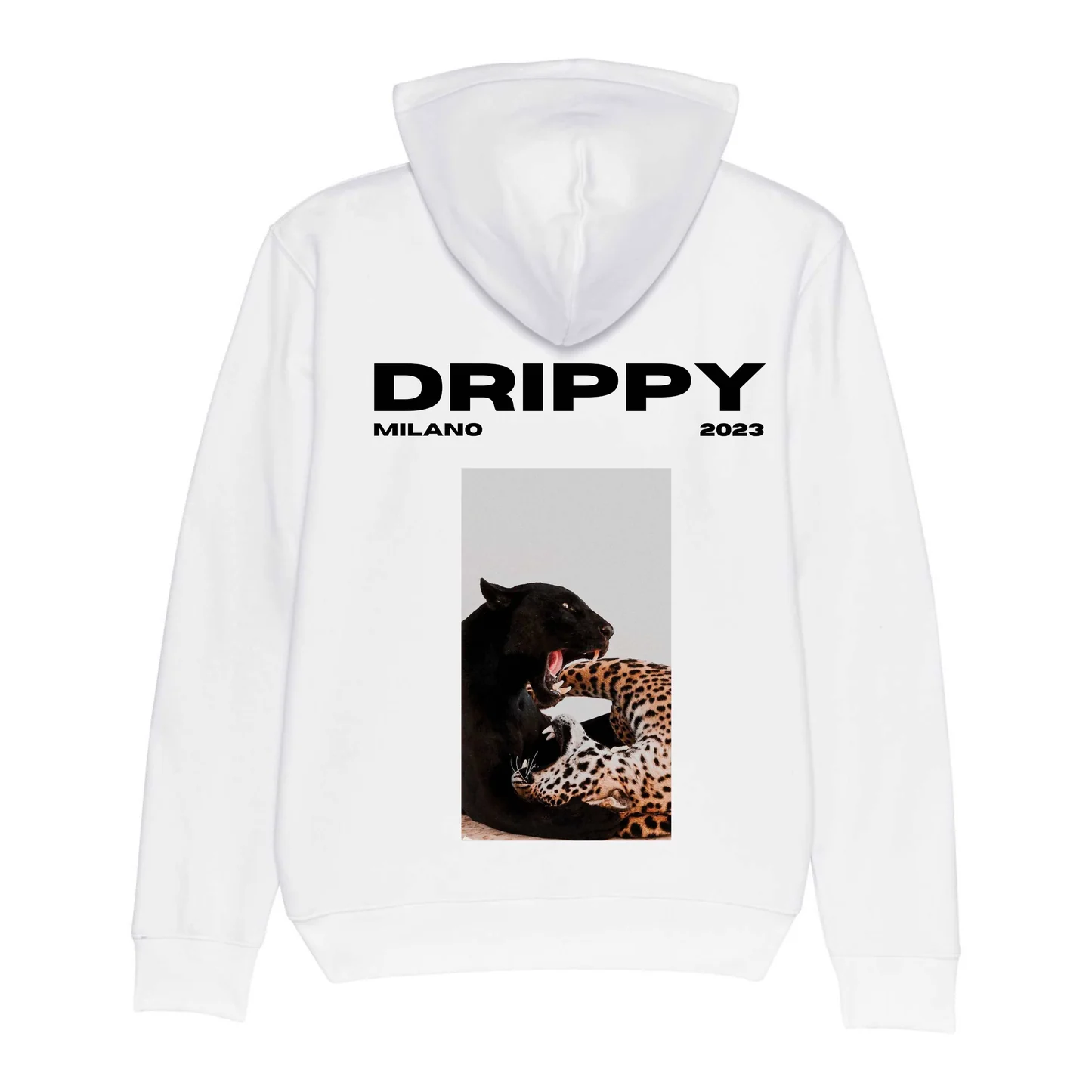 Wild Drippy Hoodie (White)