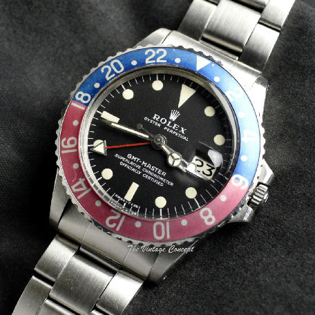 Rolex GMT-Master Matte Dial  w/ Bracelet from 1972  1675_C03758