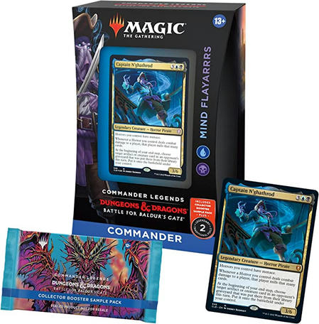 Magic the Gathering: Battle for Baldur's Gate - Mind Flayarrrs Commander Deck