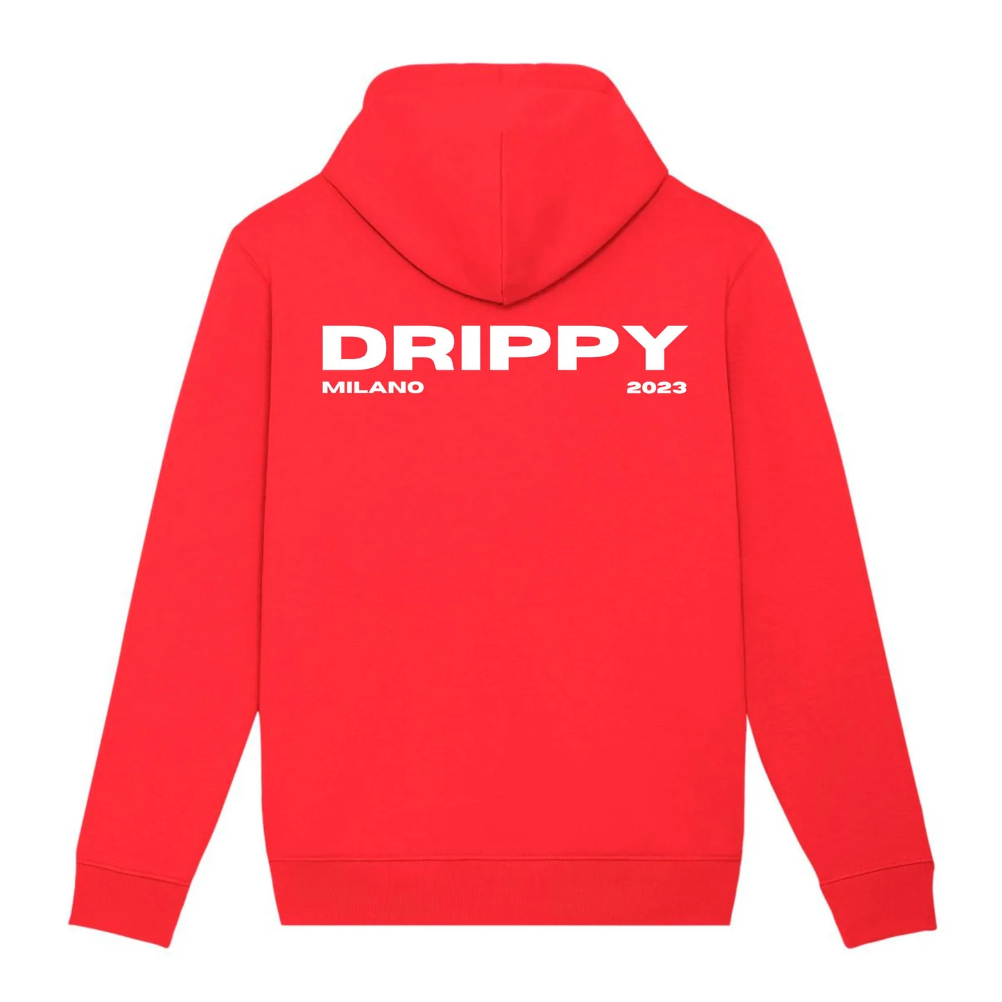 Back Drippy Hoodie (Red)
