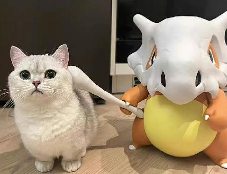 Cubone Figurine