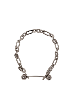 BOLD BARBELL PIERCING CHOKER