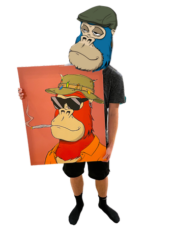 Custom NFT Canvas 24x30 inch