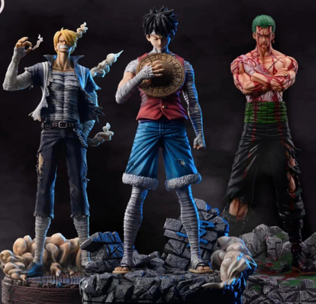 The Monster Trio Action Figure 30cm One Piece BOX of 3 