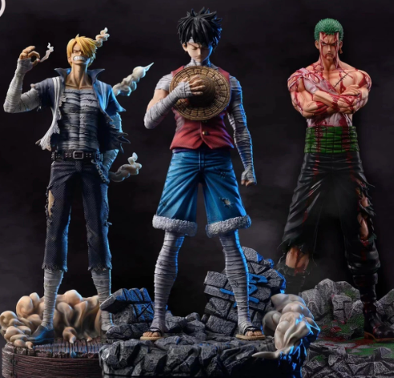 ONE PIECE TRIO MONSTER, LUFFY , ZORO , SANJI