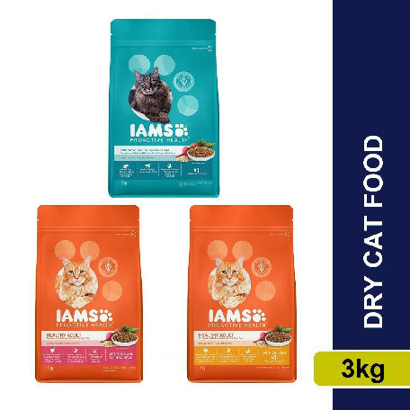 IAMS Proactive Health Cat Food / Dry Food / Pet Food 3kg
