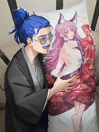 Hey, Foxy Lady (Body Pillow)