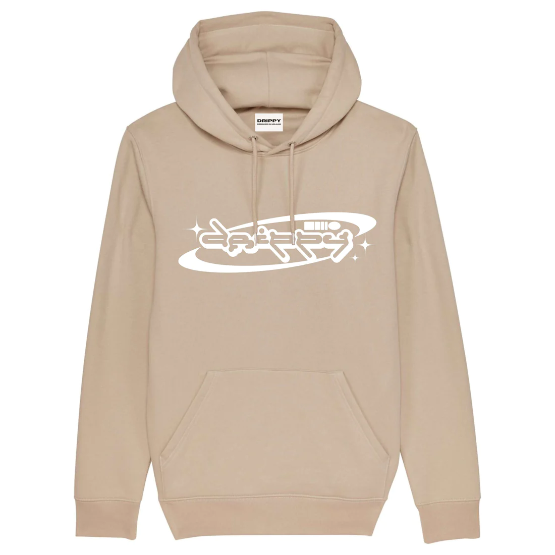 Y2K Drippy Hoodie (Desert Dust)