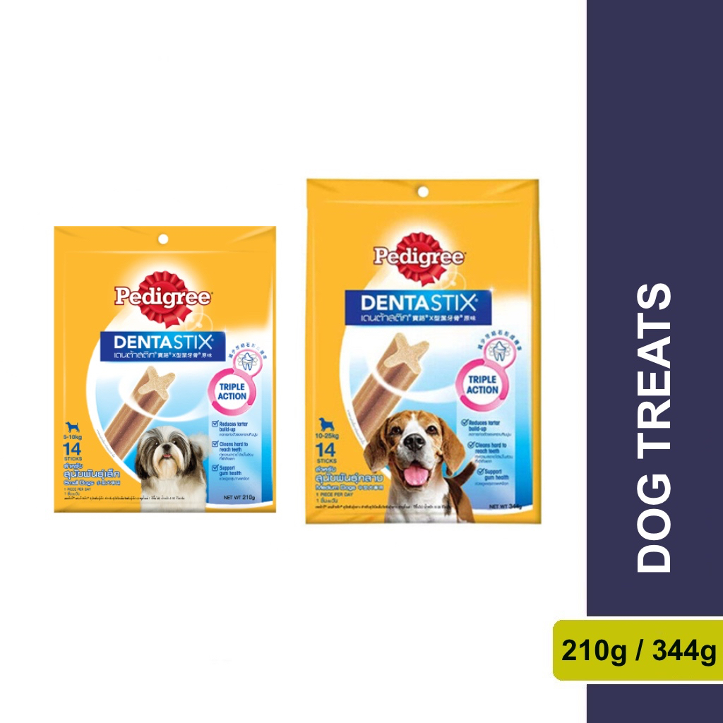 PEDIGREE Dentastix (Medium & Small Dogs) Dental Sticks 344g
