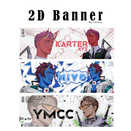 2D NFT Banner - By Tweezy